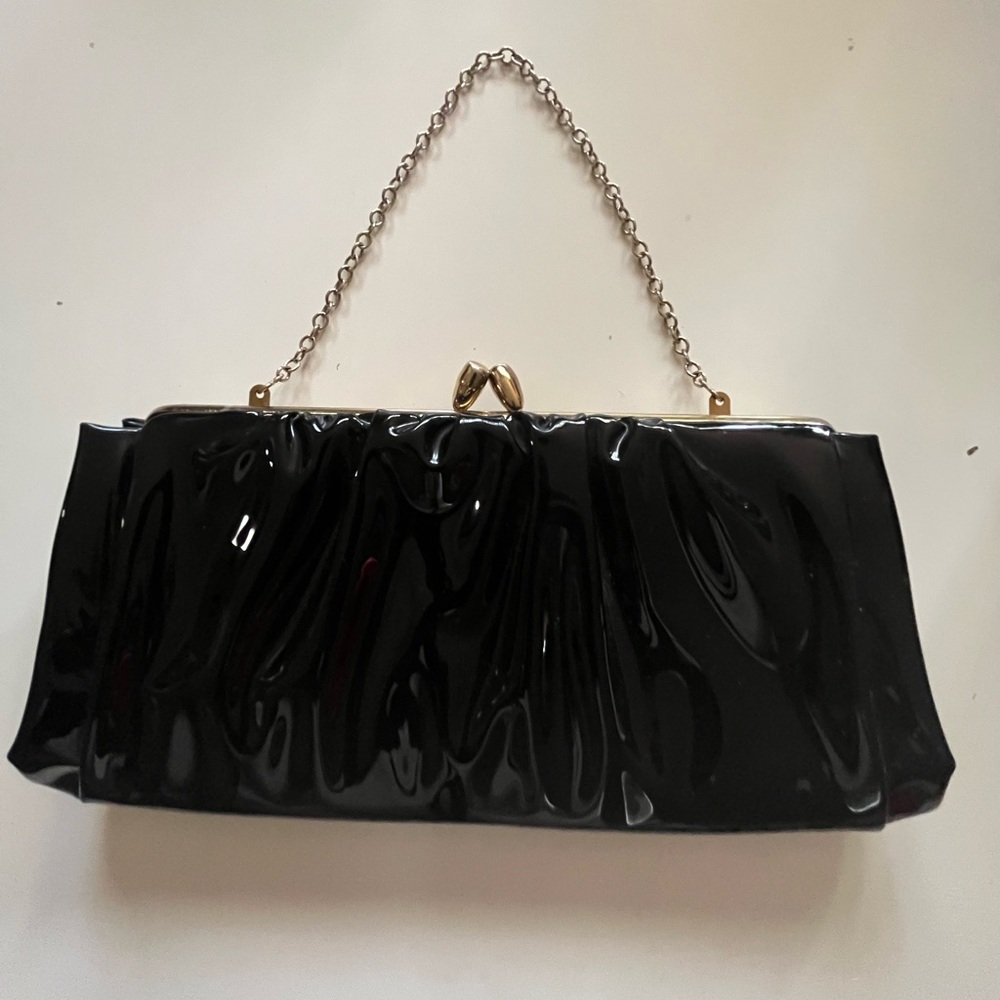 Vintage Patent Leather Clutch